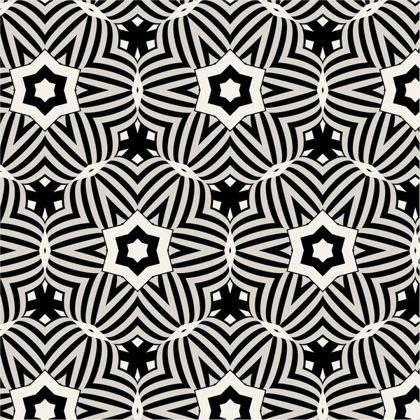 幾何学的なタイルとのシームレスなパターン — ストックベクタ