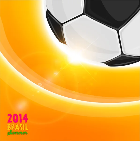 Brazilië zomer 2014 — Stockvector