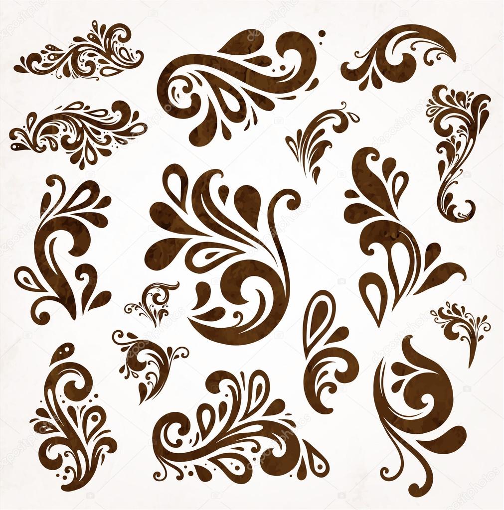 Vintage floral  pattern