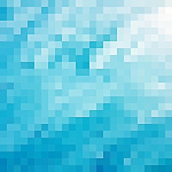 Turquoise abstracte pixel achtergrond — Stockfoto