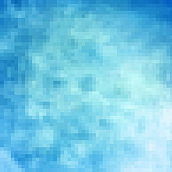 Blauwe pixel achtergrond — Stockfoto