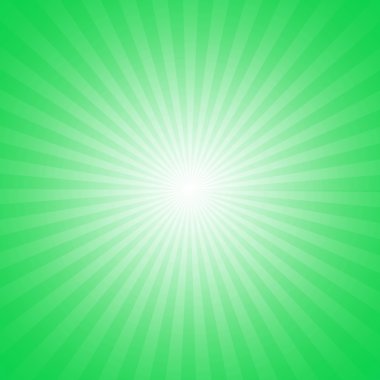 Yeşil yıldız patlaması etkisi arka plan