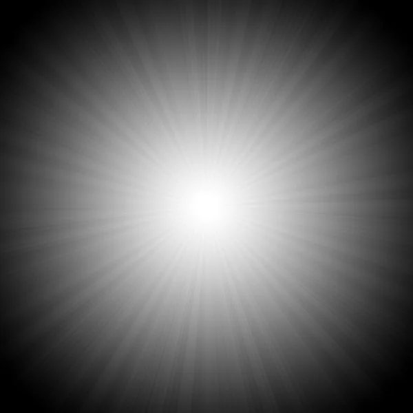 Чорно-білий ефект вибуху зірки — стокове фото