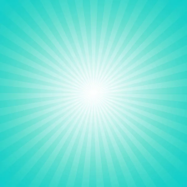 Cyan starburst effect background — Stock Photo, Image