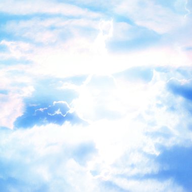 Pastel heaven background clipart