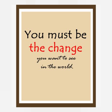 İlham tarafından Mahatma Gandhi, kotalar poster motive bac