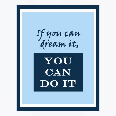 Walt Disney tarafından ilham ve motivasyon tırnak poster. Eff
