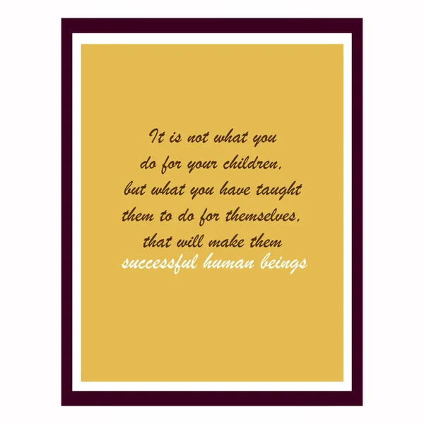 Inspirational and motivational quote. Effects poster, frame, col — Stock Photo, Image