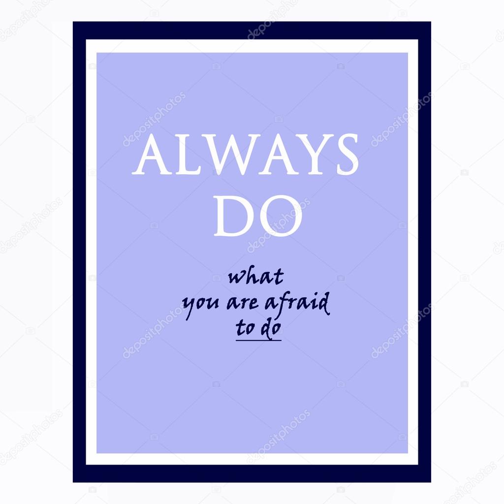 Inspirational and motivational quotes poster by Ralph Waldo Emerson. Effects poster, frame, colors background and colors text are editable. Ideal for print poster, card, shirt, mug.