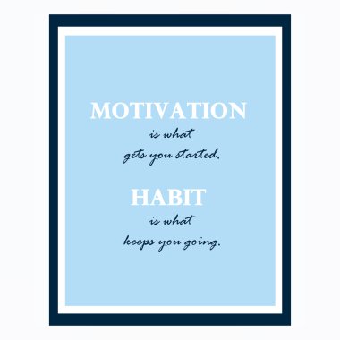 İlham ve motivasyon teklif. Etkileri poster, çerçeve, col