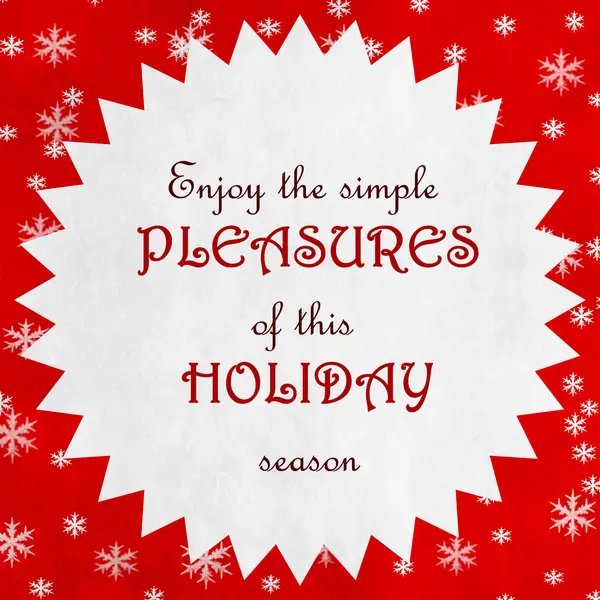 Merry Christmas Season Greetings Quote — Stock Photo, Image