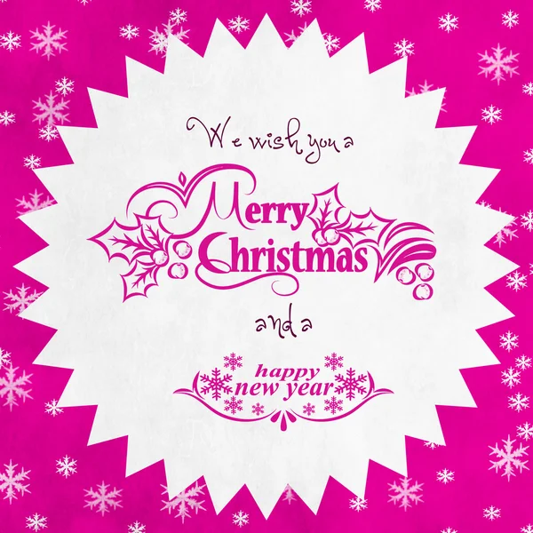 Merry Christmas Season Greetings Quote — Stock Photo, Image