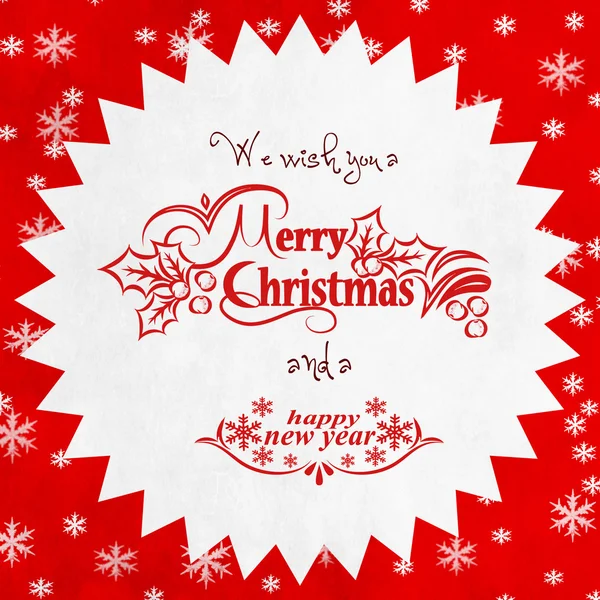 Merry Christmas Season Greetings Quote — Stock Photo, Image