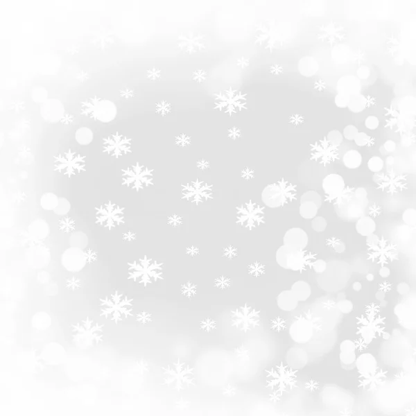 Navidad copos de nieve fondo —  Fotos de Stock