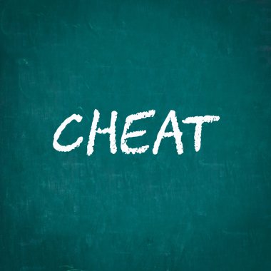 Kara tahta yazılı hile