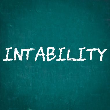 Kara tahta yazılı istikrarsızlık