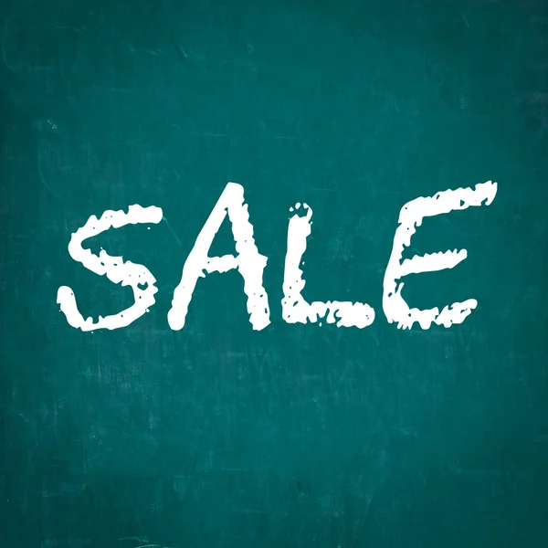 SALE written on chalkboard — Stock Photo, Image