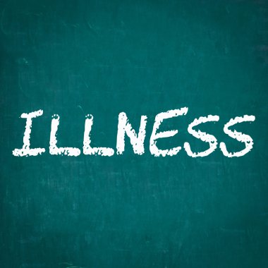 Kara tahta yazılı hastalık