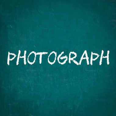 Kara tahta yazılı fotoğraf