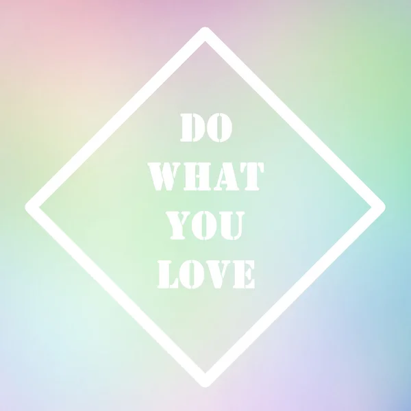 Colorful pastel quote background — Stock Photo, Image