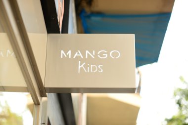 Palma, Mallorca - 01 Ağustos 2015: Dükkanı ve 