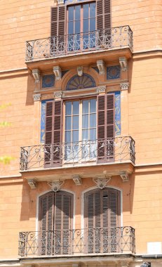 Palma de Mallorca için yapılan bina güzel Teras