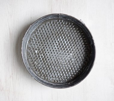 margarin ile yağlanmış yuvarlak destek kalıp