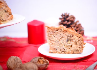 Apple ile taze Noel kek