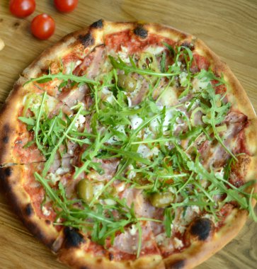 Taze İtalyan pizza portre