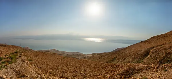 Panorama Désert Mer Morte Israël — Photo