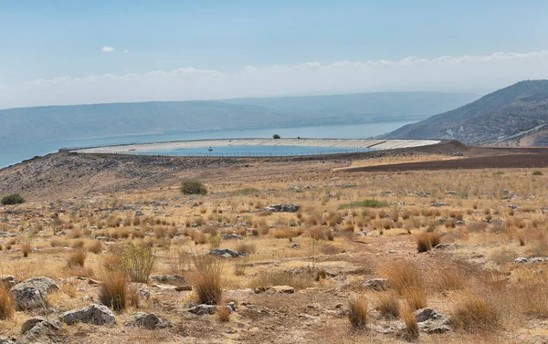 Jáma Sběr Dešťové Vody Hoře Arbel Izraeli — Stock fotografie