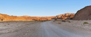 Eilat İsrail çölünde yol