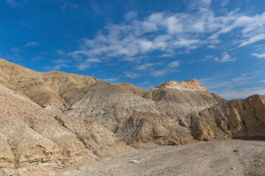 İsrail 'de Arava Çölü Panoraması