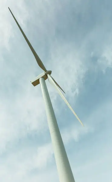 Generador Viento Fondo Del Cielo — Foto de Stock