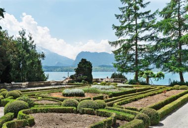 Göle park et Thun İsviçre