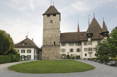 Kuzey İtalya 'da güzel bir kale