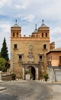 Toledo 'daki eski kapı Cambron
