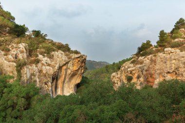 İsrail, Carmel Dağı 'ndan panoramik manzara