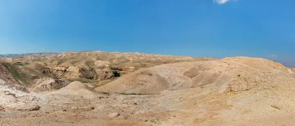 Panorama Désert Judée Printemps Israël — Photo