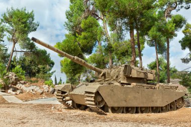 İsrail 'deki eski İngiliz Tank Komutanı