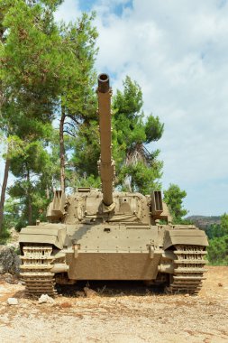 İsrail 'deki eski İngiliz Tank Komutanı