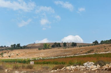 Kuzey İsrail 'de doğanın güzel manzarası