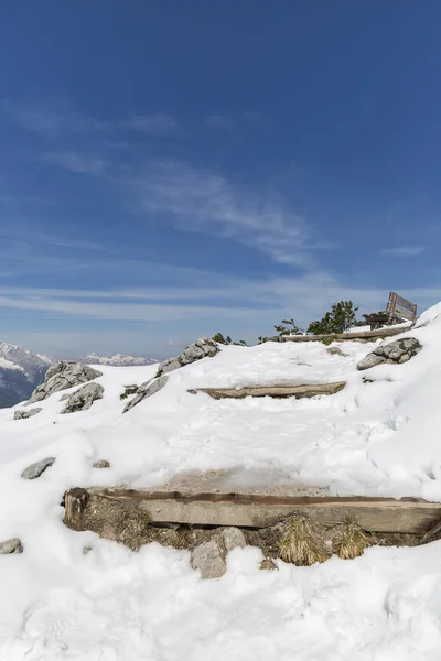 Landskap med berg — Stockfoto