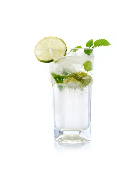 Mojito cocktail in het glas Rechtenvrije Stockfoto's