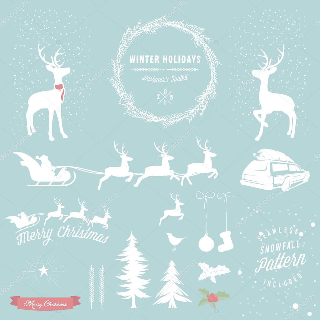 Winter Holidays designers toolkit