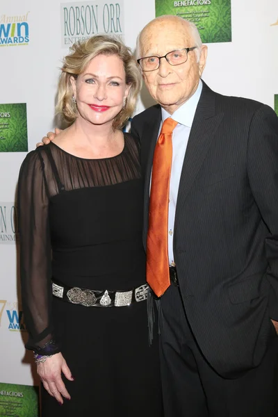 Lyn Lear, Norman Lear — Stock Photo, Image