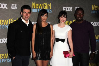 Max Greenfield, Hannah Simone, Zooey Deschanel, Lamorne Morris