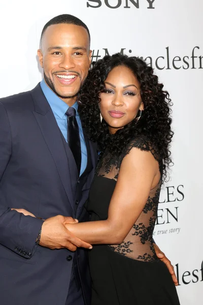 DeVon Franklin, Meagan Good — Stock Photo, Image