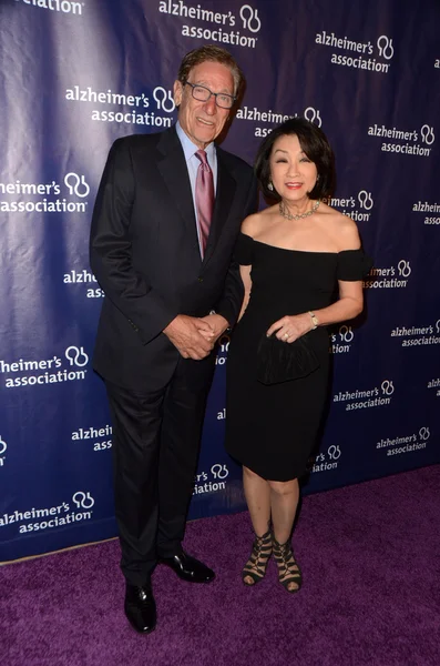 Maury Povich, Connie Chung — Stock Photo, Image