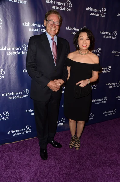 Maury Povich, Connie Chung — Stok fotoğraf